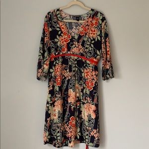 Lucky Brand Floral Zip Dress